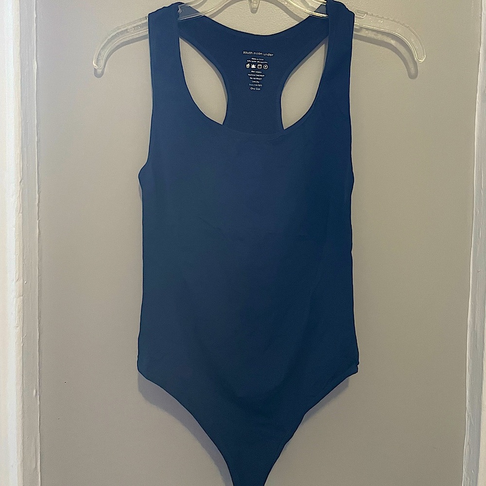 South Moon Under Navy bodysuit